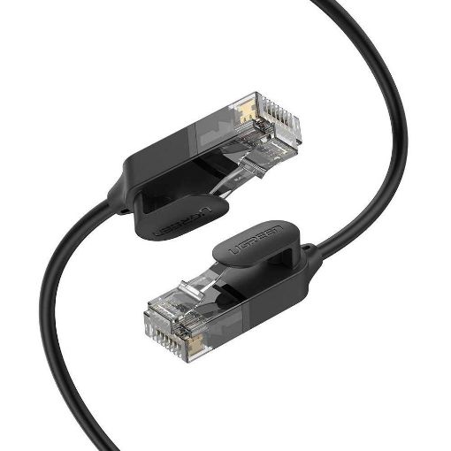 Εικόνα της Καλώδιο Δικτύου Ugreen NW122 RJ45 UTP Cat.6A 1m Black 70332
