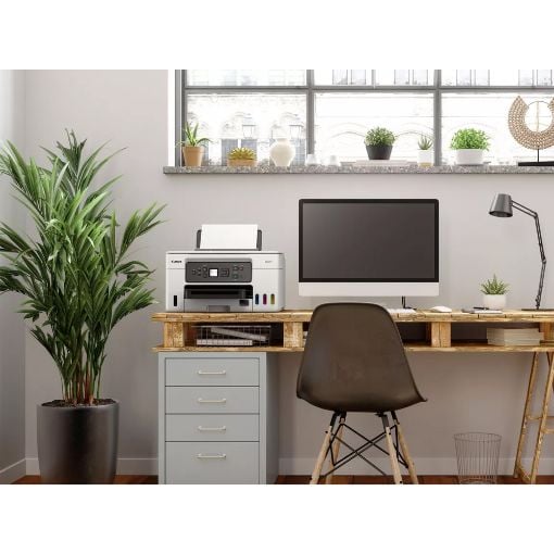 Εικόνα της Πολυμηχάνημα Inkjet Canon Maxify GX3040 MegaTank White 5777C009AA