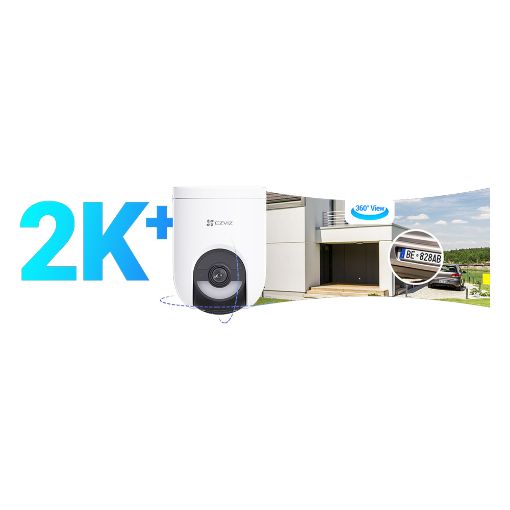 Εικόνα της Outdoor IP Camera Ezviz HB8 Lite Pan/Tilt Wireless + 5W Solar Panel