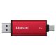 Εικόνα της Εξωτερικός SSD Δίσκος Kingston Dual Portable 1TB USB-A/USB-C Red SPSD/1TB