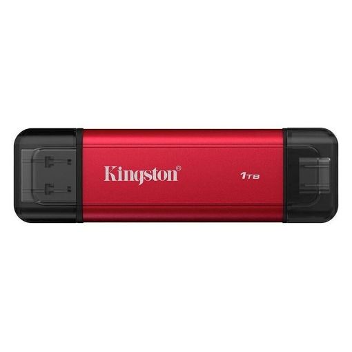 Εικόνα της Εξωτερικός SSD Δίσκος Kingston Dual Portable 1TB USB-A/USB-C Red SPSD/1TB
