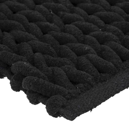 Εικόνα της Πατάκι Μπάνιου Colorama 5five 120x50cm Black 174727J