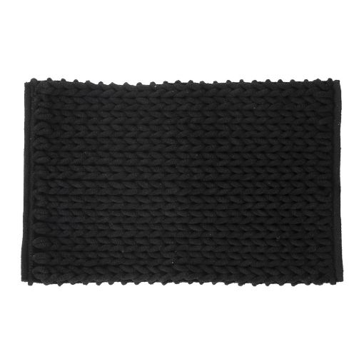 Εικόνα της Πατάκι Μπάνιου Colorama 5five 120x50cm Black 174727J