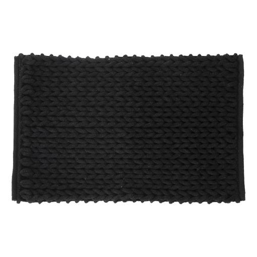 Εικόνα της Πατάκι Μπάνιου Colorama 5five 75x50cm Black Kohl 174729J