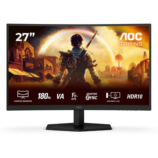 Εικόνα της Οθόνη AOC C27G42E 27" Curved Fast VA FHD 180Hz HDR