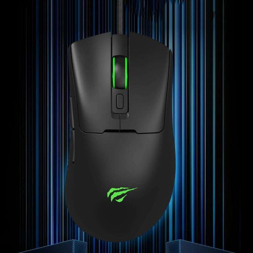 Εικόνα της Ποντίκι Havit MS966-BK Wired RGB Programmable Gaming Black