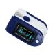 Εικόνα της Lamtech Παλμικό Οξύμετρο Δακτύλου Blue/White LAM111887
