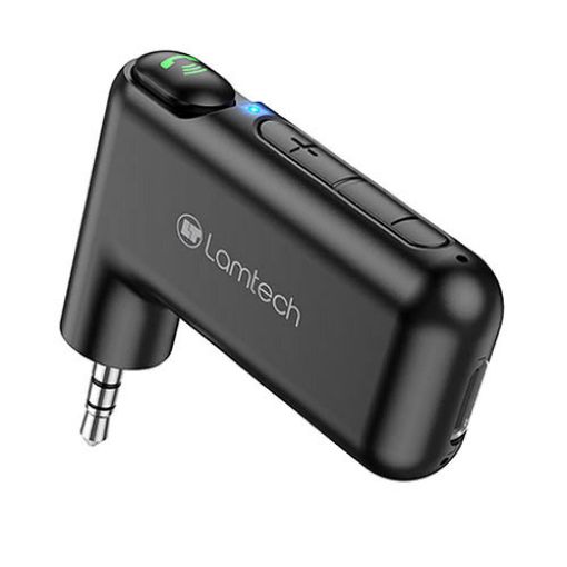 Εικόνα της Lamtech Audio Receiver Bluetooth 5.0 Black LAM111665