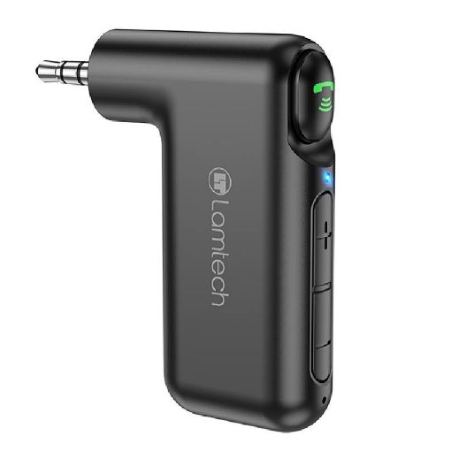 Εικόνα της Lamtech Audio Receiver Bluetooth 5.0 Black LAM111665