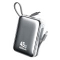 Εικόνα της Power Bank WK 20000mAh WP-50 USB-C/Lightning Built-In Cables 45W White