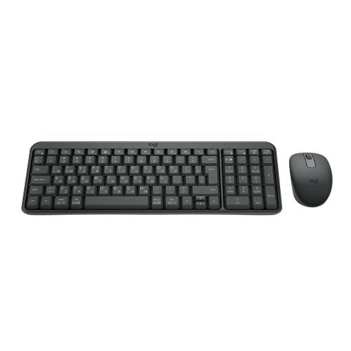 Εικόνα της Πληκτρολόγιο-Ποντίκι Logitech MK250 Compact Bluetooth Combo (GR) Graphite 920-013540