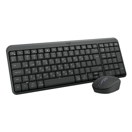 Εικόνα της Πληκτρολόγιο-Ποντίκι Logitech MK250 Compact Bluetooth Combo (GR) Graphite 920-013540