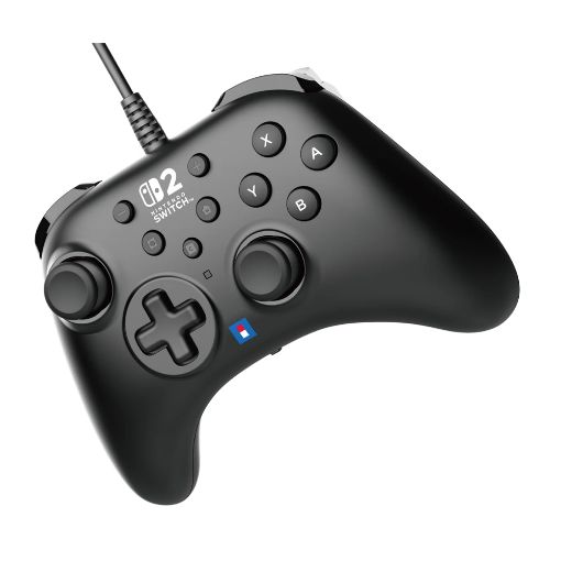 Εικόνα της Wired Controller Hori Horipad Turbo for Nintendo Switch/Switch OLED/Switch 2 Black NSX-005E