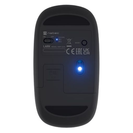 Εικόνα της Ποντίκι Natec Lark Wireless Anthracite NMY-2335
