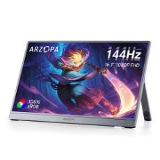 Εικόνα της Φορητή Οθόνη Arzopa Z1FC 16.1" IPS Full HD 144Hz Grey