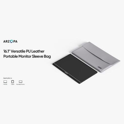 Εικόνα της Θήκη Arzopa Sleeve Βag 16.1" Grey
