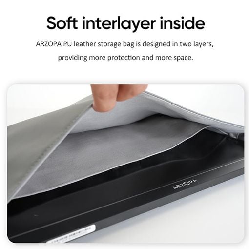 Εικόνα της Θήκη Arzopa Sleeve Βag 16.1" Grey