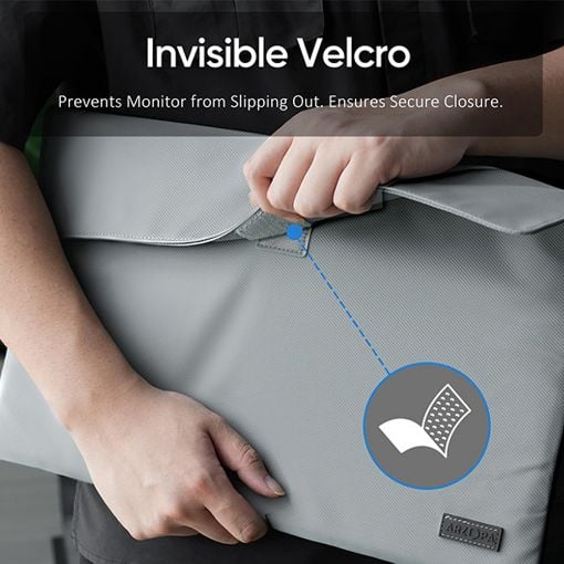 Εικόνα της Θήκη Arzopa Sleeve Βag 17.3" Grey