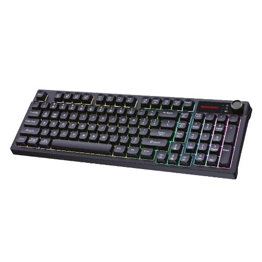 Εικόνα της Πληκτρολόγιο ZeroGround Hanzo v3.0 KB-3800G RGB Black