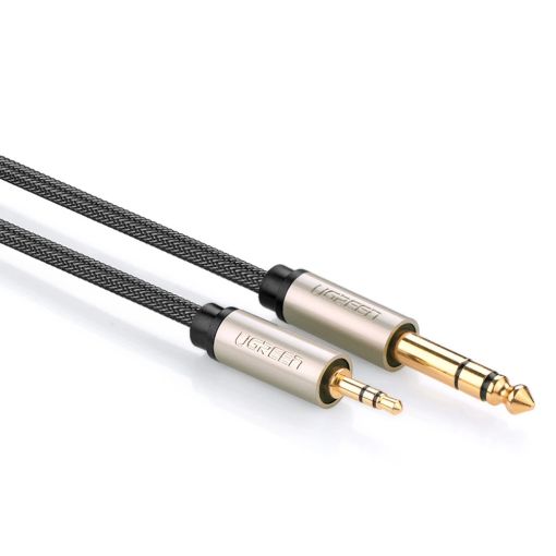 Εικόνα της Καλώδιο Ugreen AV127 3.5mm Jack Male to 6.35mm Jack Male 5m Gray 10630