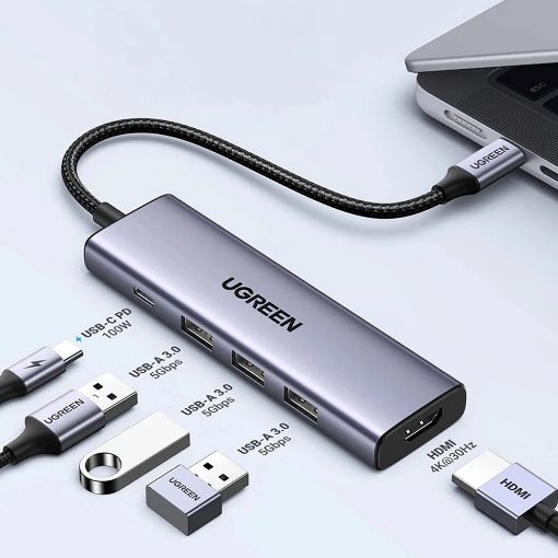Εικόνα της Docking Station Ugreen CM511 5in1 Type-C 15597