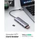 Εικόνα της Docking Station Ugreen CM195 6-in-1 USB-C 100W Gray 70411