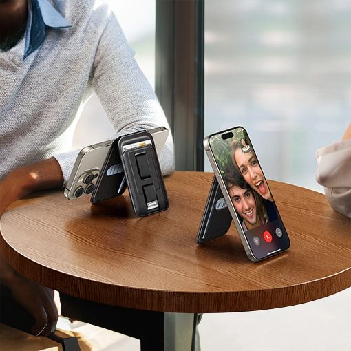 Εικόνα της Βάση Smartphone Ugreen LP836 Magnetic with Wallet for iPhone Black 45166