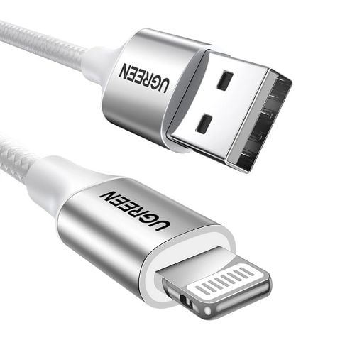 Εικόνα της Καλώδιο Ugreen US199 USB-A to Lightning 2m Grey 60163