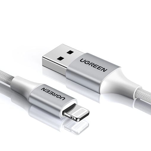 Εικόνα της Καλώδιο Ugreen US199 USB-A to Lightning 2m Grey 60163