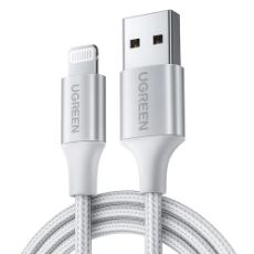 Εικόνα της Καλώδιο Ugreen US199 USB-A to Lightning 2m Grey 60163