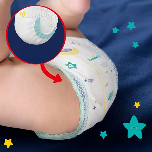 Εικόνα της Πάνες Βρακάκι Pampers Night Pants No.4 (9kg-15kg) Monthly Pack 4 x 25τμχ