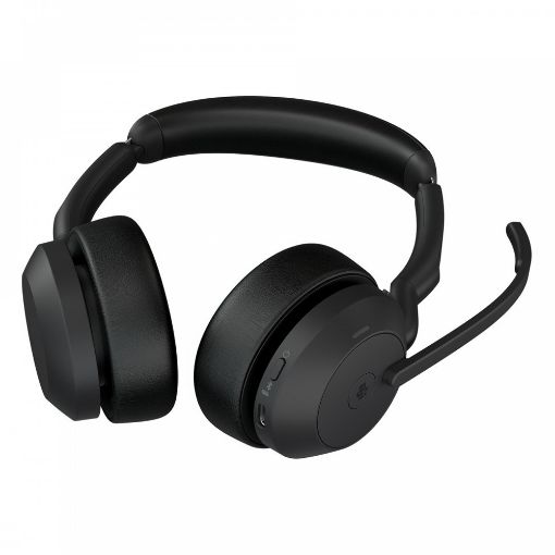 Εικόνα της Headset Jabra Evolve2 55 MS Stereo USB-A with Charging Stand Black 25599-999-989