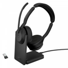 Εικόνα της Headset Jabra Evolve2 55 MS Stereo USB-A with Charging Stand Black 25599-999-989