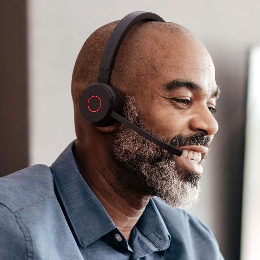 Εικόνα της Headset Jabra Evolve 65 TE MS Stereo USB-A Black 6699-833-309