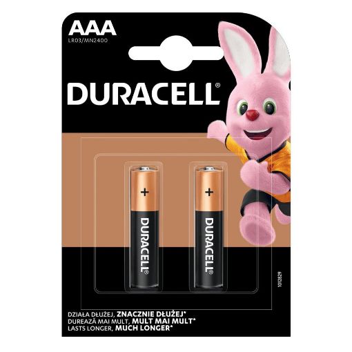 Εικόνα της Αλκαλικές Μπαταρίες AAA Duracell 1.5V 2τμχ 20367