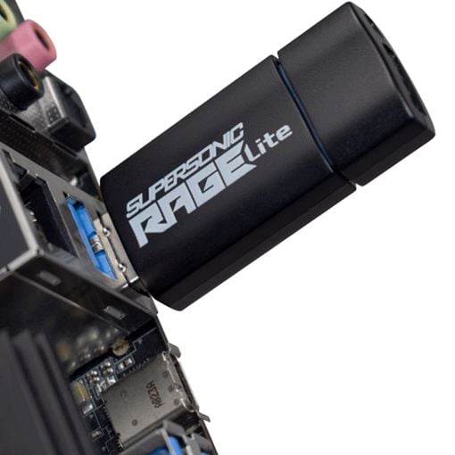 Εικόνα της Patriot Supersonic Rage Lite USB-A 3.2 64GB Black/Blue PEF64GRLB32U