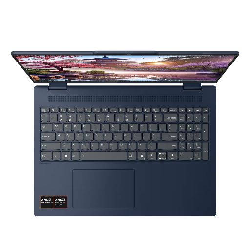 Εικόνα της Laptop Lenovo IdeaPad 5 2in1 16AKP10 16" Touch AMD Ryzen AI 7 350 16GB 1TB SSD Win11 Home Cosmic Blue 83KU000AGM