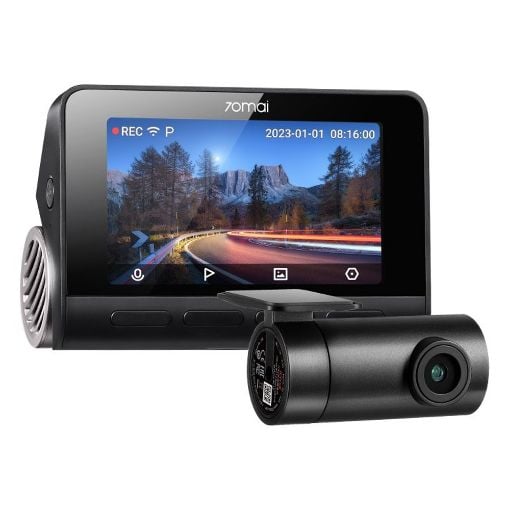 Εικόνα της Σετ Κάμερα DVR Αυτοκινήτου 70Mai A810s 4K & Camera RC24 Black