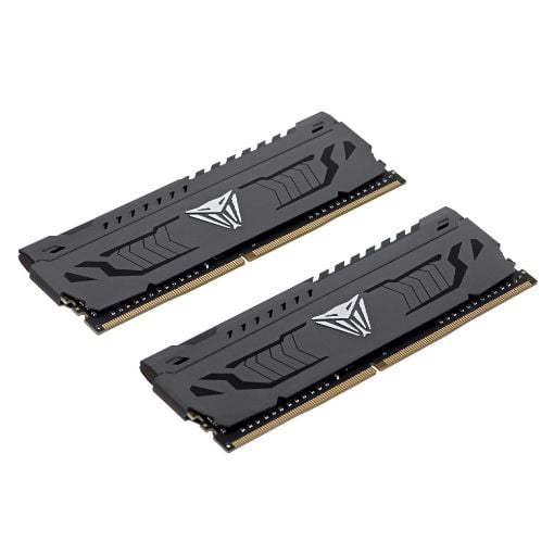 Εικόνα της Ram Patriot Viper Steel 64GB (2x32GB) DDR4 3200MHz UDIMM CL16 Grey PVS464G320C6K