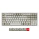 Εικόνα της Πληκτρολόγιο Keychron C1 Pro 8K QMK Custom TKL RGB Hot-Swappable Red Swiches (US) Retro C1PX-M1
