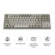Εικόνα της Πληκτρολόγιο Keychron C1 Pro 8K QMK Custom TKL RGB Hot-Swappable Brown Swiches (US) Retro C1PX-M3
