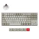 Εικόνα της Πληκτρολόγιο Keychron C1 Pro 8K QMK Custom TKL RGB Hot-Swappable Brown Swiches (US) Retro C1PX-M3