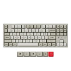Εικόνα της Πληκτρολόγιο Keychron C1 Pro 8K QMK Custom TKL RGB Hot-Swappable Brown Swiches (US) Retro C1PX-M3