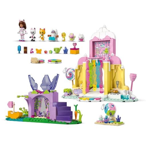 Εικόνα της LEGO Gabby's Dollhouse: Sweet Treat Mountain & Kitty Garden 11205
