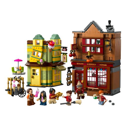 Εικόνα της LEGO Harry Potter: Quality Quidditch Supplies & Ice Cream Parlour 76452
