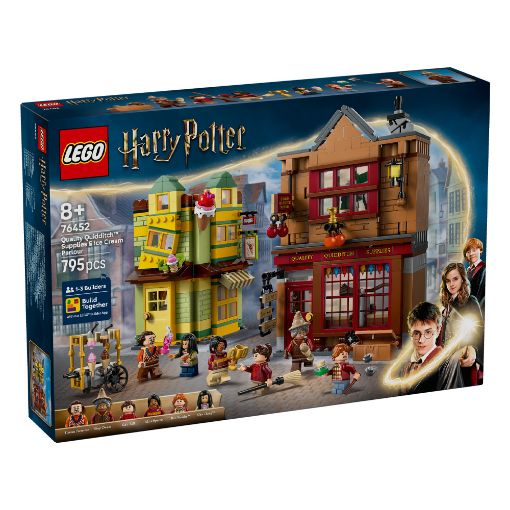 Εικόνα της LEGO Harry Potter: Quality Quidditch Supplies & Ice Cream Parlour 76452