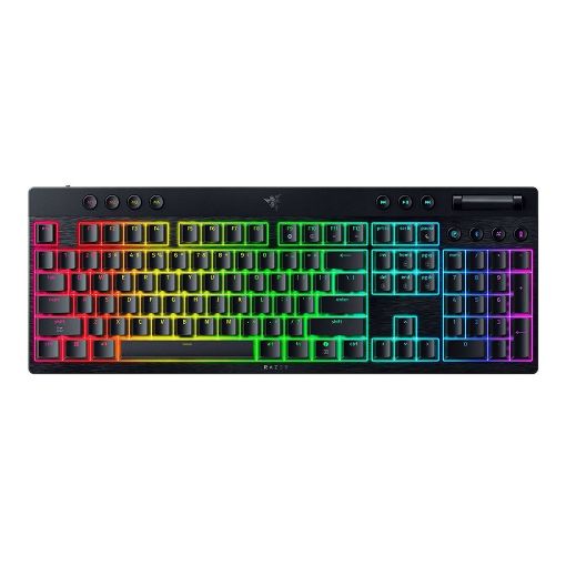 Εικόνα της Πληκτρολόγιο Razer BlackWidow V4 Low Profile HyperSpeed Full Wireless RGB Green Switches (US) RZ03-05270100-R3M1