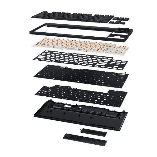 Εικόνα της Πληκτρολόγιο Razer BlackWidow V4 Low Profile Tenkeyless HyperSpeed Wireless RGB Yellow Switches (US) RZ03-05450100-R3M1