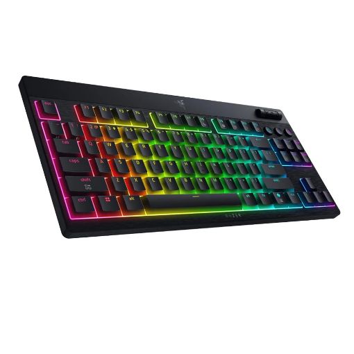 Εικόνα της Πληκτρολόγιο Razer BlackWidow V4 Low Profile Tenkeyless HyperSpeed Wireless RGB Yellow Switches (US) RZ03-05450100-R3M1