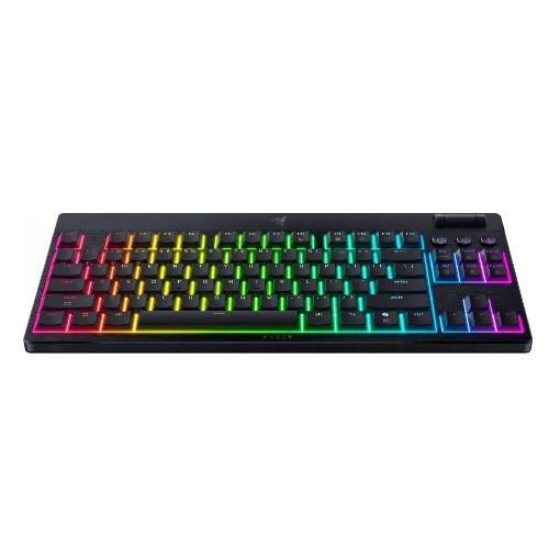 Εικόνα της Πληκτρολόγιο Razer BlackWidow V4 Low Profile Tenkeyless HyperSpeed Wireless RGB Green Switches (US) RZ03-05450500-R3M1